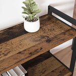 vidaXL Étagère Bois ancien 60 x 30 x 50 cm Bois d'ingénierie