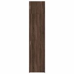 vidaXL Armoire de rangement mince chêne marron 50x42 5x225 cm