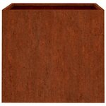 vidaXL Jardinière 32x30x29 cm acier corten