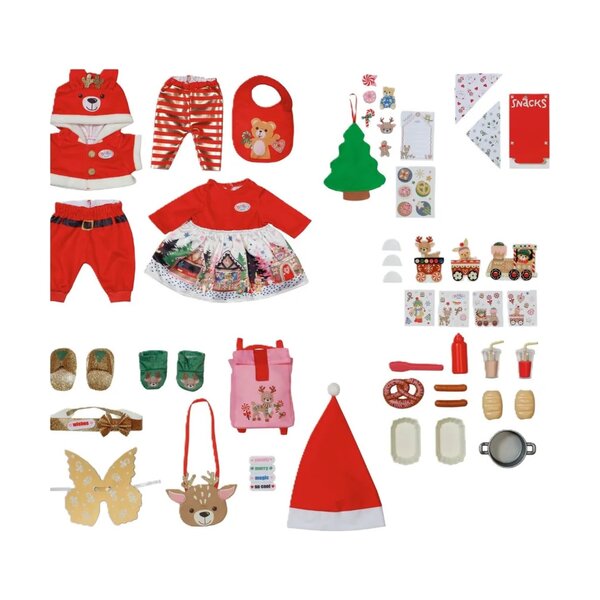 Zapf Creation 837474 - Calendrier de l'Avent BABY born 2025