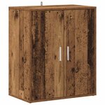 vidaXL Armoire à chaussures vieux bois 60x35x70 cm bois d'ingénierie