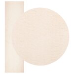 vidaXL Tapis doux à poils moyens et lavable HUARTE Beige 80 x 1000 cm