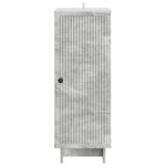vidaXL Buffet Gris béton 33 x 34 5 x 90 cm Bois d'ingénierie