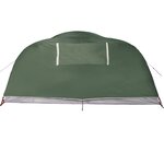 vidaXL Tente de camping à dôme 4 personnes vert imperméable