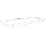 vidaXL Dessus de table 90x40x3 8 cm rectangulaire bois massif acacia