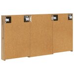 vidaXL Ensemble de Meubles de Salle de Bain 3 Pièces 120 x 10 5 x 60 5 cm