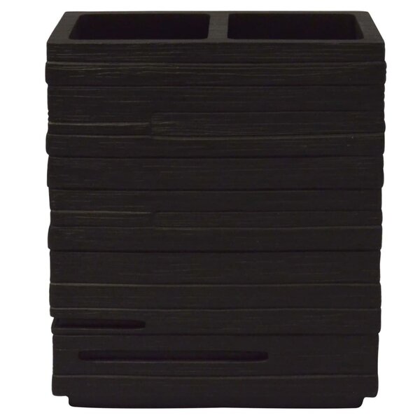 RIDDER Porte-brosse à dents Brick Noir