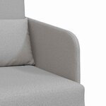 vidaXL Canapé-Lit Gris nuage 65 x 80 x 83 cm tissu