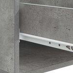 vidaXL Table basse Gris béton 49 x 50 x 40 cm Bois d'ingénierie