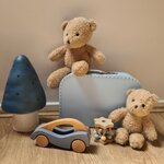 Lampe champignon coloris jean - petit modele
