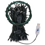 vidaXL Guirlande lumineuse filet d'arbre de Noël 500 LED 500 cm