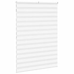vidaXL Store zèbre blanc 160x200 cm largeur du tissu 155 9cm polyester
