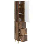 vidaXL Ensemble de Meubles 2 Pièces Bois ancien 33 x 34 5 x 90 cm