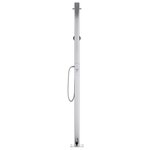 vidaXL Douche de jardin 215 cm Aluminium