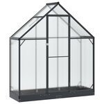 vidaXL Serre de jardin 183 5 x 63 5 x 207 cm