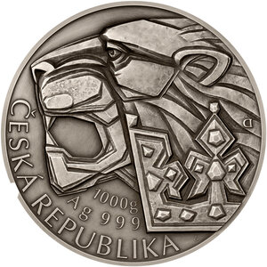 Monnaie CZECH LION 1 Kg Kilo Argent 80$ Niue 2026 (PRÉCOMMANDE)
