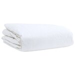 vidaXL Couette Autre avec oreiller 2 Pièces Blanc 140 x 200 cm Bas