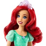 Mattel HLW10 - Disney poupée Ariel articulée avec tenue Scintillante et accessoires