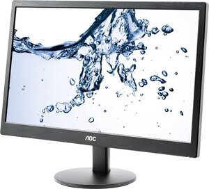 Aoc 70 series e970swn led display 47 cm (18.5") 1366 x 768 pixels wxga lcd noir