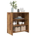 vidaXL Buffet Marron 70 x 41 x 75 cm Bois d'ingénierie