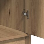 vidaXL Buffet chêne artisanal 40 x 40.5 x 75 cm Bois d'ingénierie