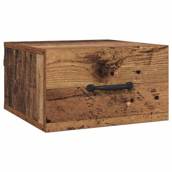 vidaXL Cabinet de chevet Bois Ancien 35 x 35 x 20 cm Bois d'ingénierie