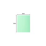 Paquet de 50 chemises 2 rabats SUPER 210g 24x32cm Vert clair EXACOMPTA