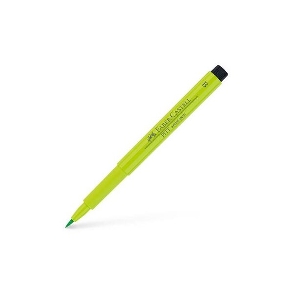 Feutre Pitt Artist Pen Brush vert clair FABER-CASTELL