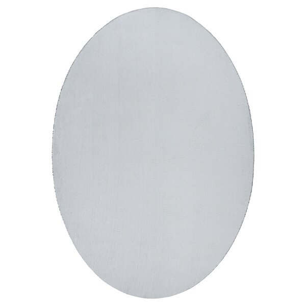 vidaXL Tapis "HUARTE" gris 160x230 cm ovale