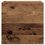 vidaXL Ensemble de meuble TV mural 5 Pièces vieux bois bois d'ingénierie