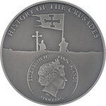 Pièce de monnaie en Argent 5 Dollars g 31.1 (1 oz) Millésime 2022 Crusades WENDISH CRUSADE