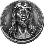 Pièce de monnaie en Argent 2000 Francs g 31.1 (1 oz) Millésime 2024 JESUS WITH CROWN OF THORNS