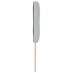 vidaXL Tête de lit avec des lumières à LED Gris clair 80 cm Velours