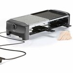 Princess gril à raclette en pierre avec 8 poêles 1300 w 162820