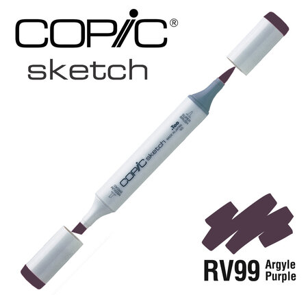 Marqueur à l'alcool Copic Sketch RV99 Argyle Purple