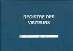 Registre des visiteurs 96 pages 210 x 297 horizontal ELVE