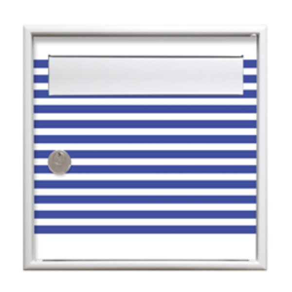 Boîte aux lettres STYLIS Simple Face normalisée - Marinière - Decayeux