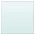 vidaXL Panneaux d'étagère 2 Pièces Verre Transparent 30 x 25 cm