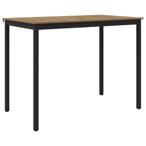 vidaXL Table de salle à manger / Table de repas Bois d'ingénierie