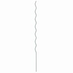 vidaXL Soutien de plante 5 pc Vert 170 x 0 6 x 0 6 cm Acier