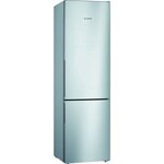 Bosch kgv39vleas - réfrigérateur congélateur bas - 344l (250+94) - froid brassé - l 60cm x h 201cm - inox