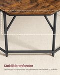 Bureau adulte ordinateur angle 149 x 149 x 75 cm marron 12_0004180