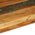 vidaXL Table console 120 x 35 x 76 cm Bois de récupération massif