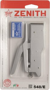 Pince agrafeuse sous coque pegbordeable 548/E - 6/4-6/6 coloris aluminium ZENITH
