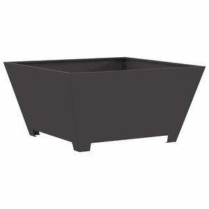 vidaXL Braise Noir 80 x 80 x 40 cm Acier
