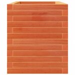 vidaXL Jardinière cire marron 70x40x49 5 cm bois de pin massif