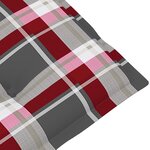 vidaXL Chaise à bascule avec coussin Bambou