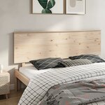 vidaXL Tête de lit 204x6x82 5 cm Bois massif de pin
