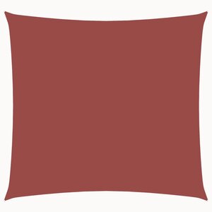 vidaXL Voile de parasol tissu oxford carré 7x7 m terre cuite