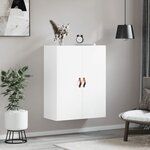 vidaXL Armoire murale blanc 69 5x34x90 cm